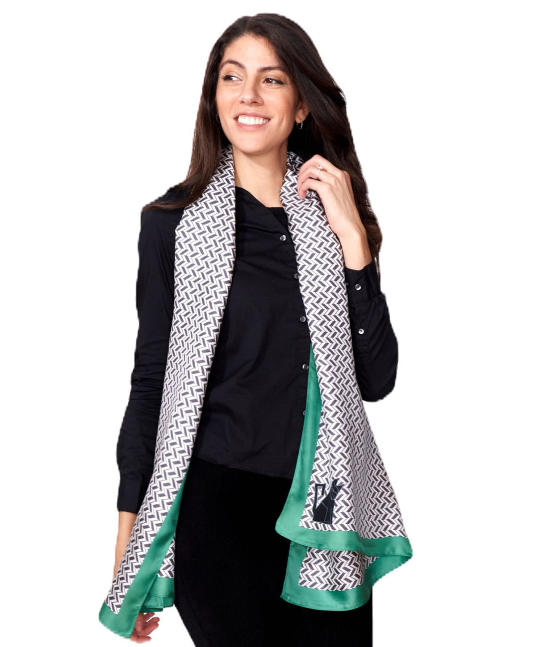 High Country Silk Long Scarf