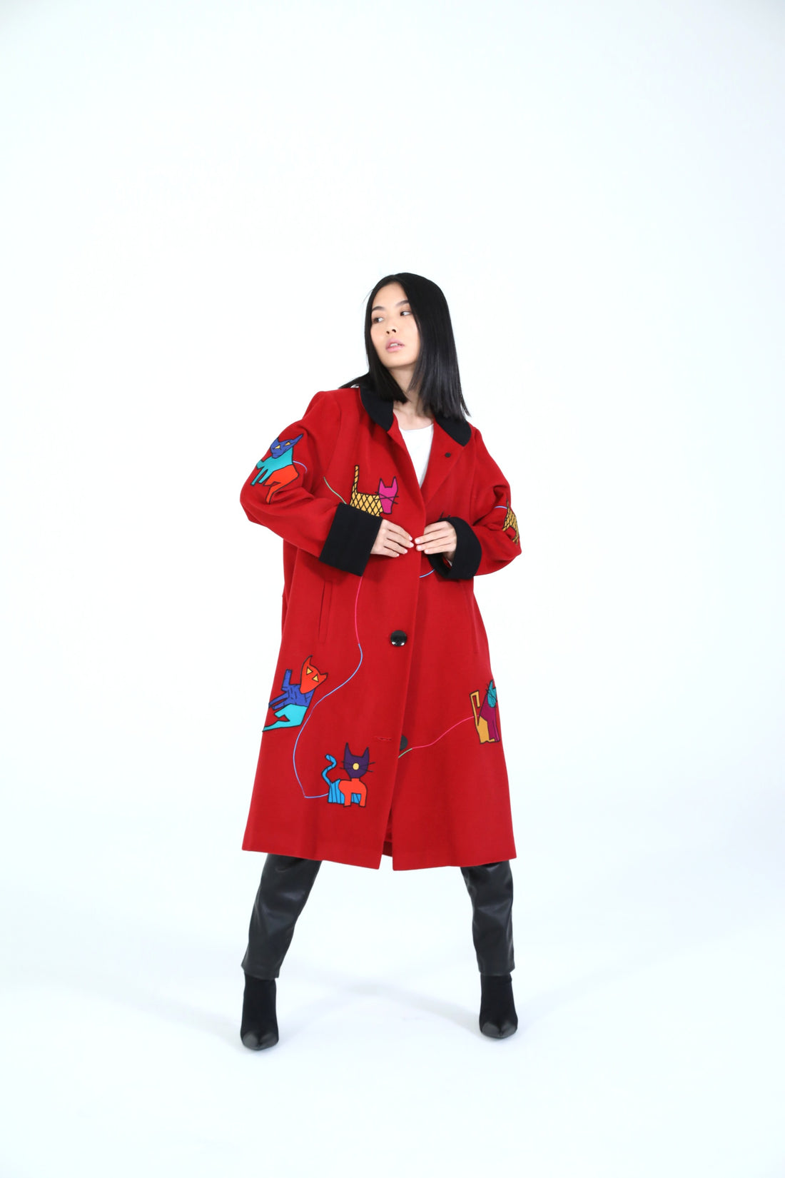 The Cat Coat. Autumn Red