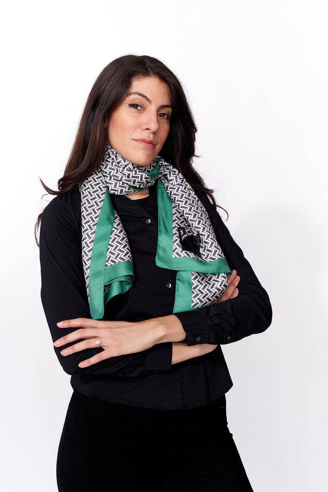 High Country Silk Long Scarf