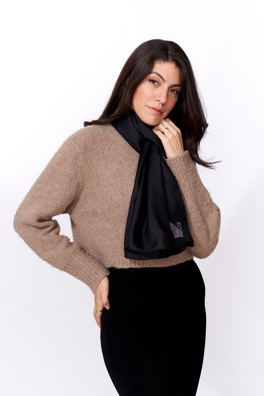 High Country Silk Long Scarf