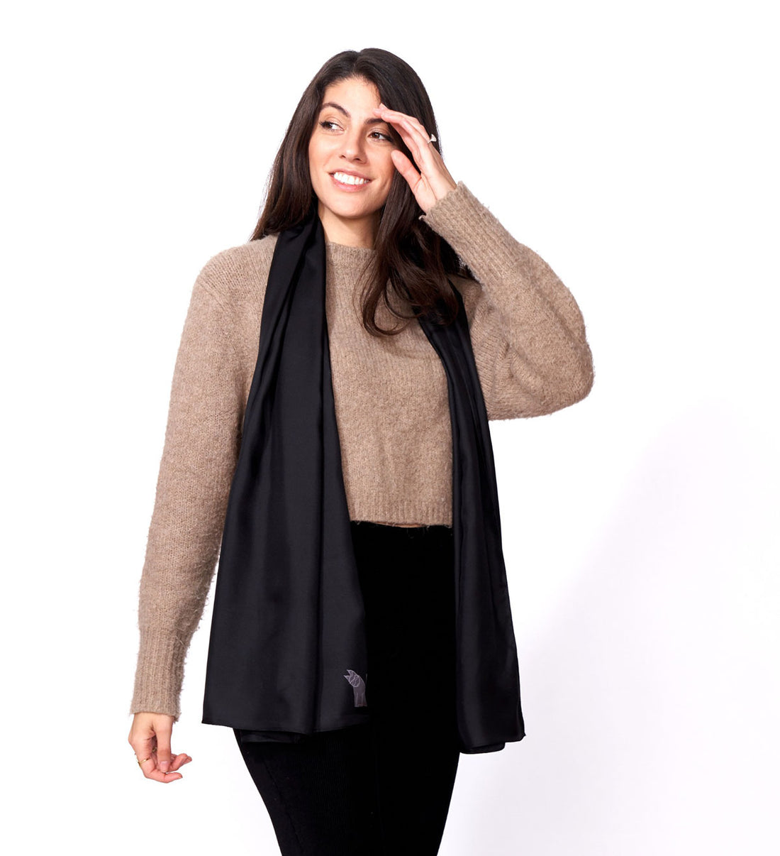 High Country Silk Long Scarf