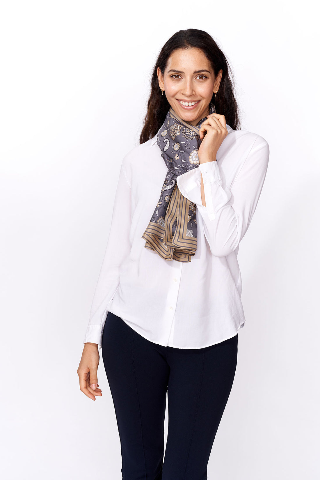 High Country Silk Long Scarf