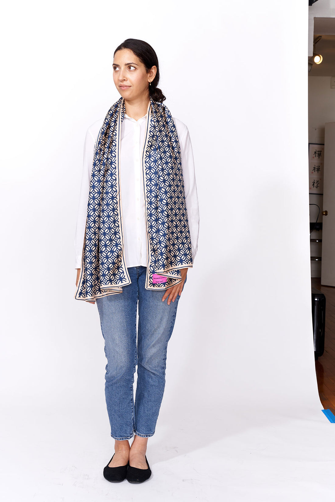 High Country Silk Long Scarf