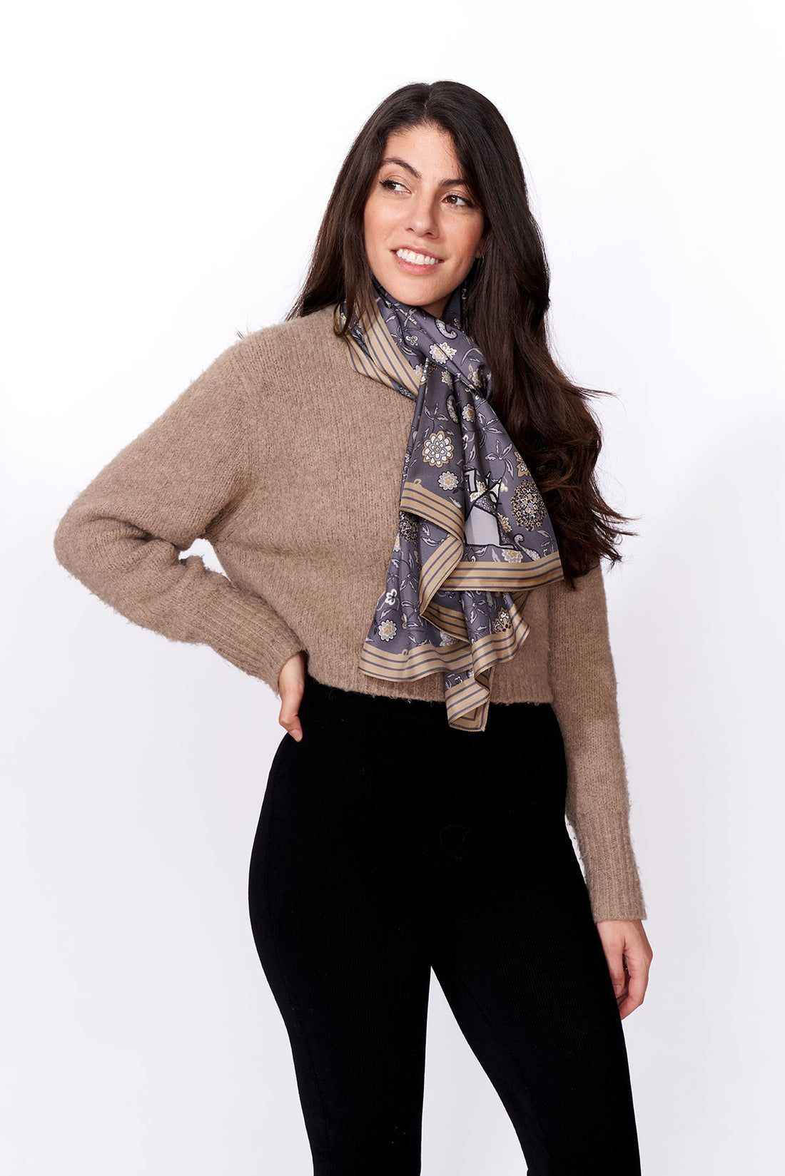 High Country Silk Long Scarf