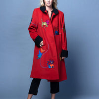 The Cat Coat. Autumn Red