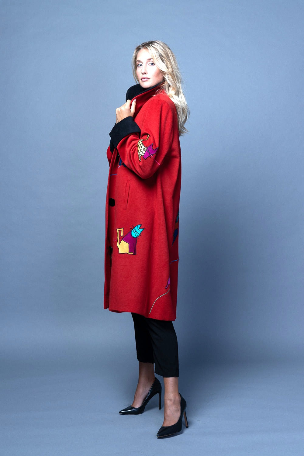 The Cat Coat. Autumn Red