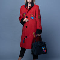 The Cat Coat. Autumn Red