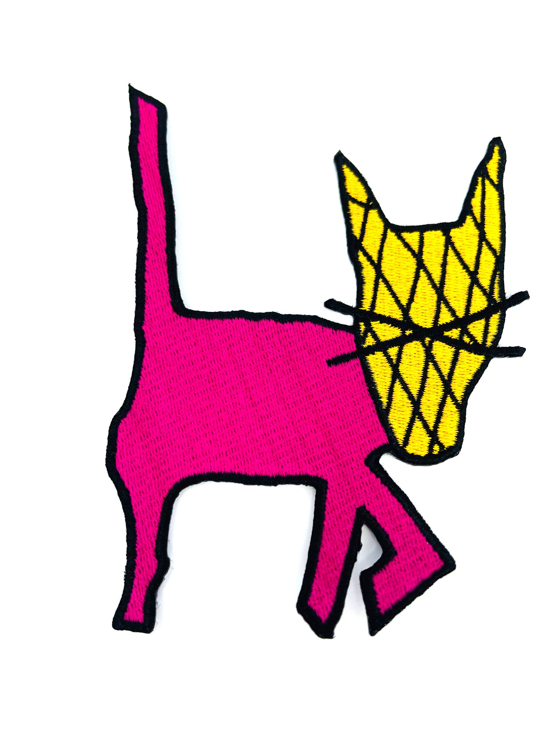 Alpaca Scarf with Happy Simon Embroidery