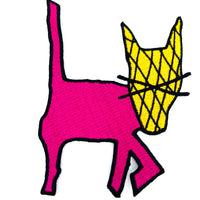 Alpaca Scarf with Happy Simon Embroidery