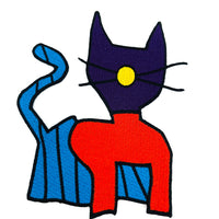 Alpaca Scarf with Miss Am Embroidery