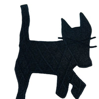 Alpaca Scarf with Judy Waffles Embroidery