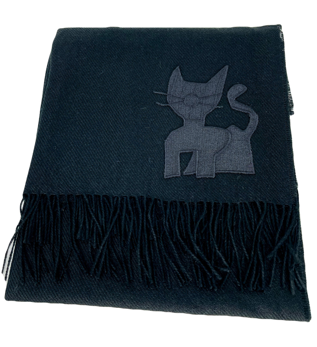 Alpaca Scarf with Agnes Bonaventura Embroidery