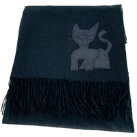 Alpaca Scarf with Agnes Bonaventura Embroidery