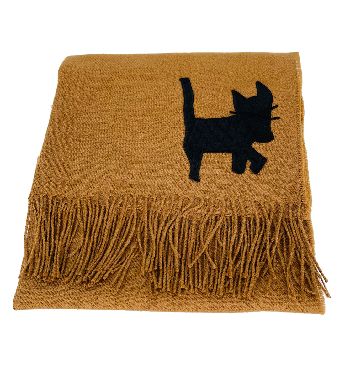 Alpaca Scarf with Judy Waffles Embroidery