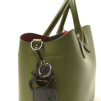 Forest Green Madison Tote with keychain