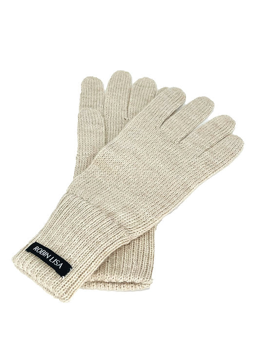 Alpaca Gloves - Oatmeal