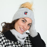 Alpaca Hat - Winter Grey