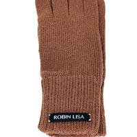 Alpaca Gloves - Rust