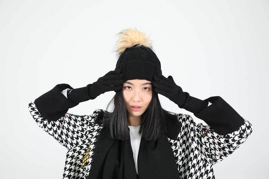 Alpaca Gloves - Perfect Black