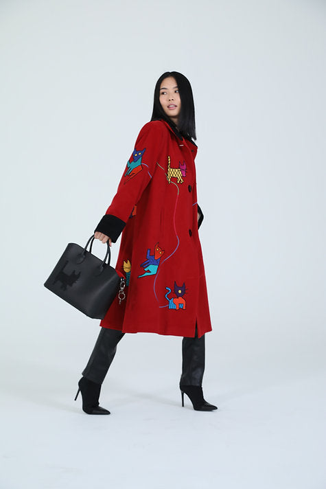 The Cat Coat. Autumn Red