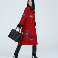 The Cat Coat. Autumn Red