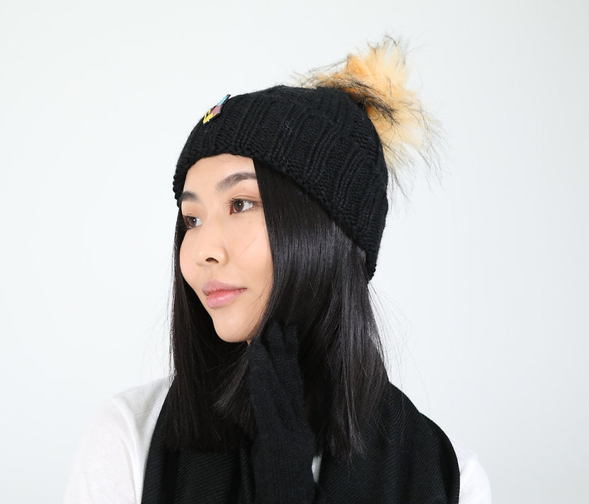 Alpaca Hat - Perfect Black