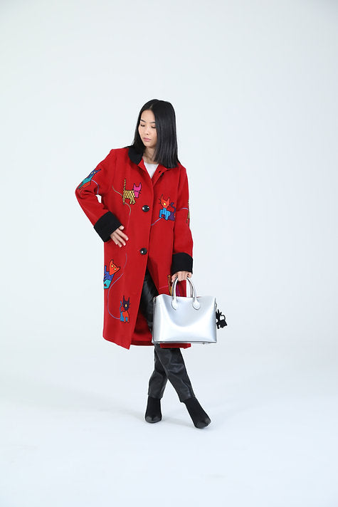 The Cat Coat. Autumn Red