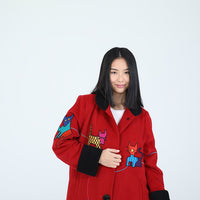 The Cat Coat. Autumn Red