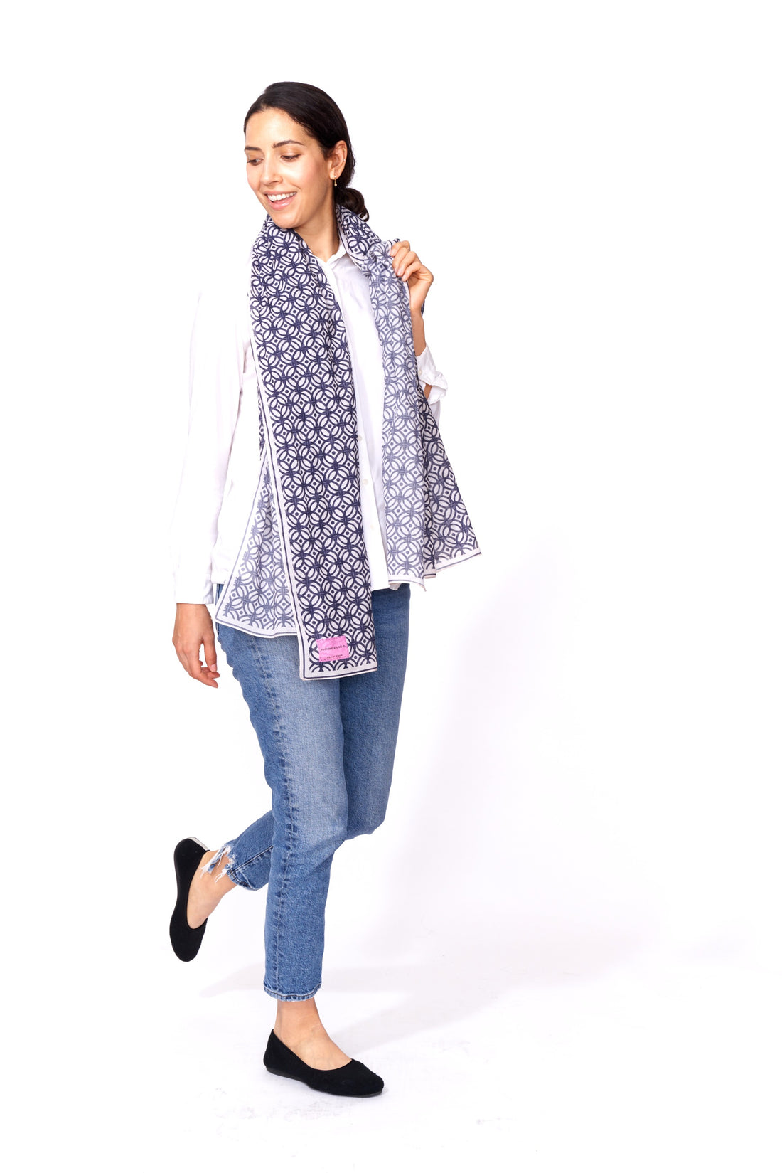 High Country Cotton Long Scarf