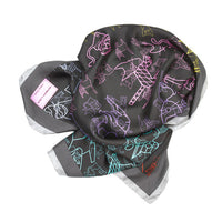 Festive Cats Silk Scarf