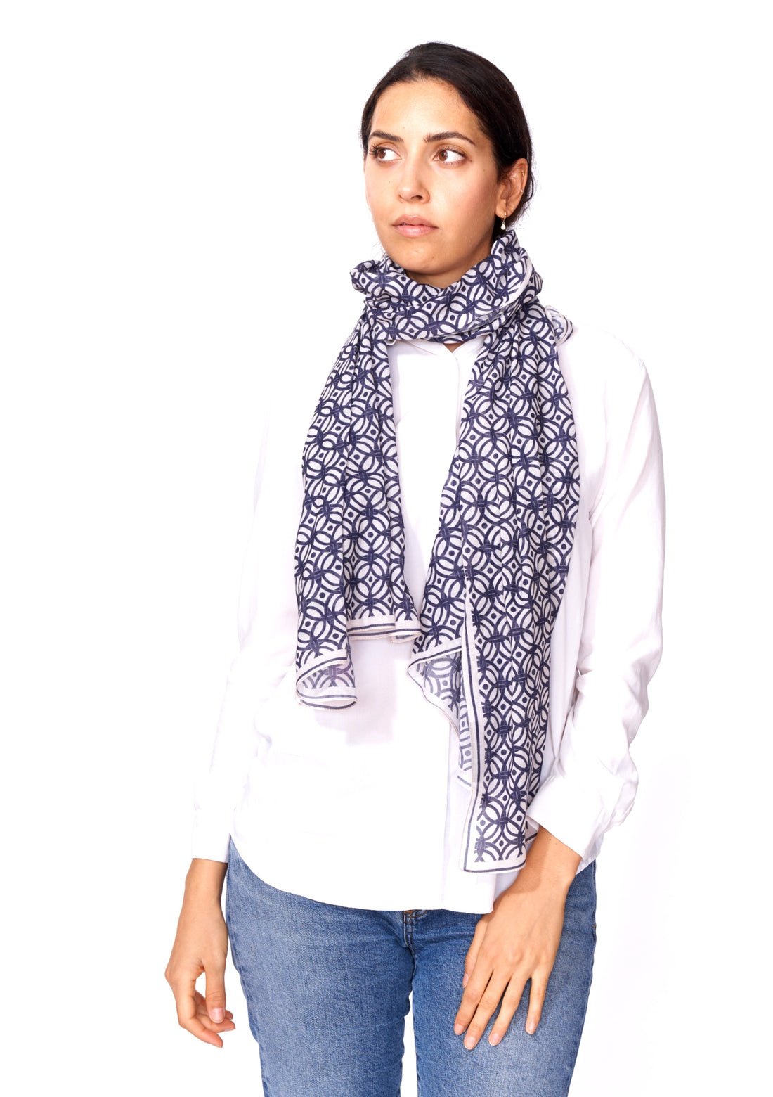High Country Cotton Long Scarf
