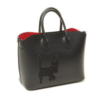 Embroidered Madison Tote (Black)