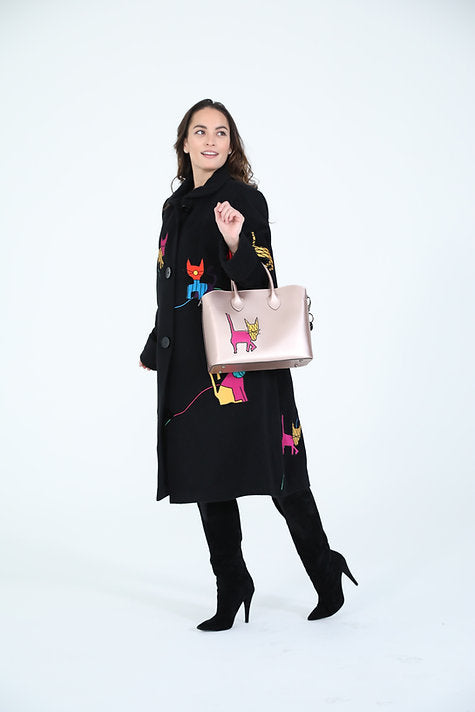 The Cat Coat. Black