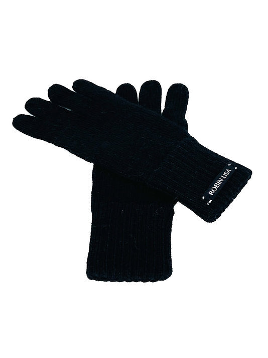 Alpaca Gloves - Perfect Black