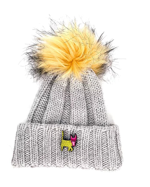 Alpaca Hat - Winter Grey