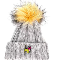 Alpaca Hat - Winter Grey