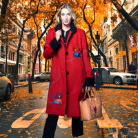 The Cat Coat. Autumn Red