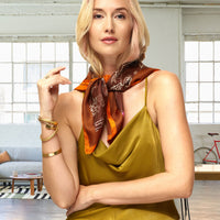 Melange Silk Scarf