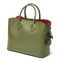 Forest Green Madison Tote with keychain