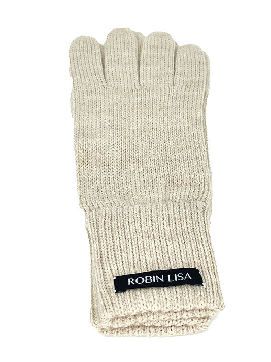 Alpaca Gloves - Oatmeal