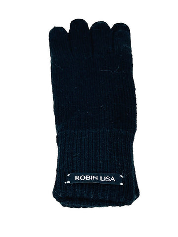 Alpaca Gloves - Perfect Black